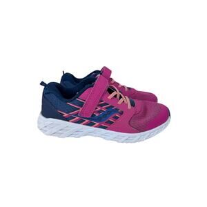 Saucony Big Wind 2.0 A/C Sneaker Kids 3 Purple Blue Lace Up Rubber Sole Sk167283